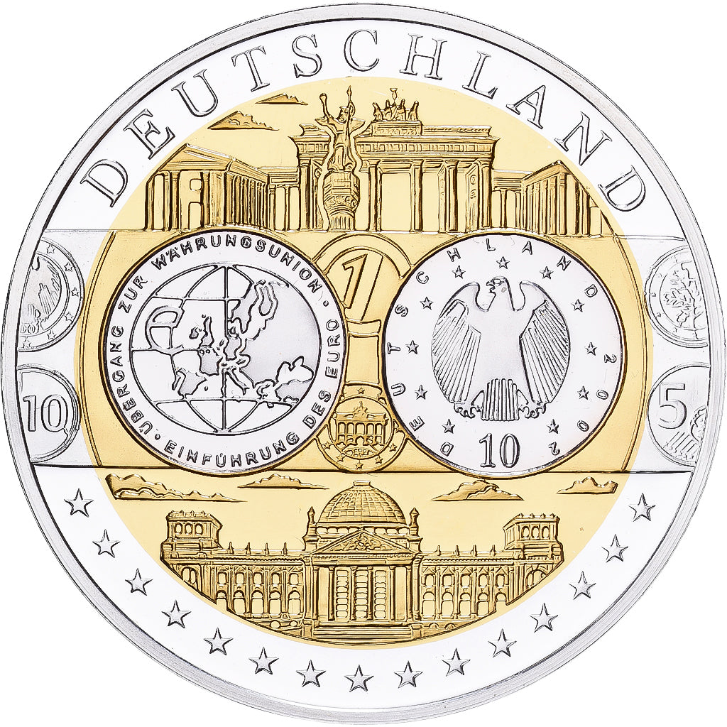 Deutschland, Medaille, Europa, Silber, STGL