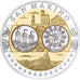 San Marino, medalha, Europa, Prata, MS(65-70)