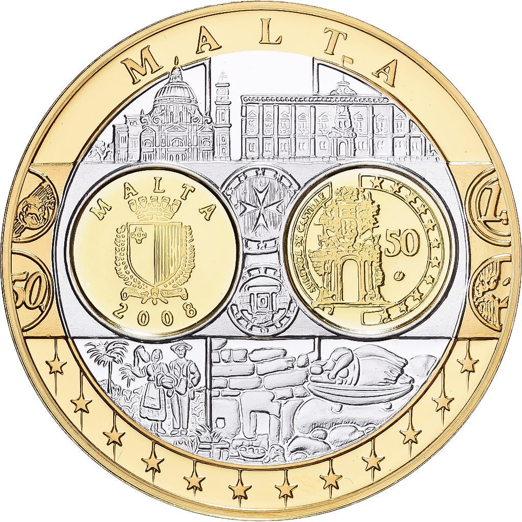 Malta, Medal, Europa, Silver, MS(65-70)