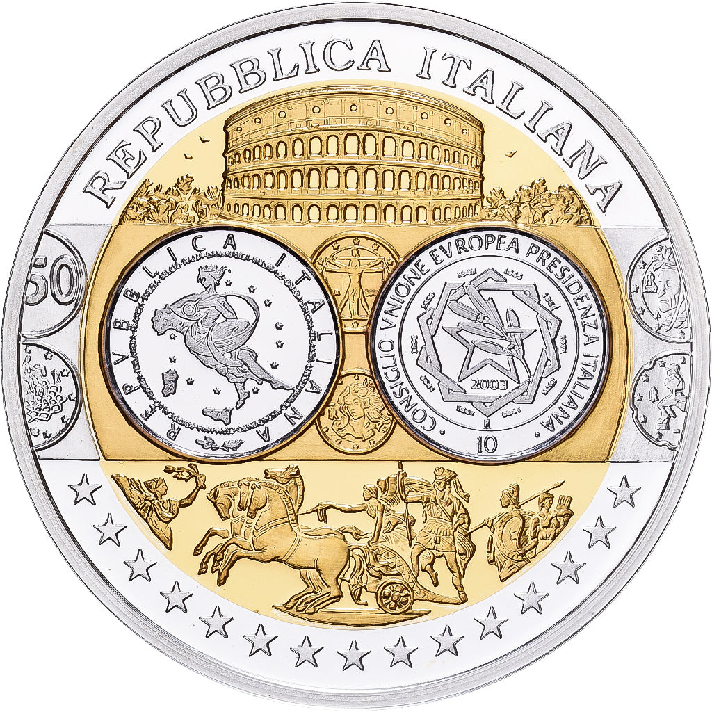 Italy, Medal, Europa, Silver, MS(65-70)