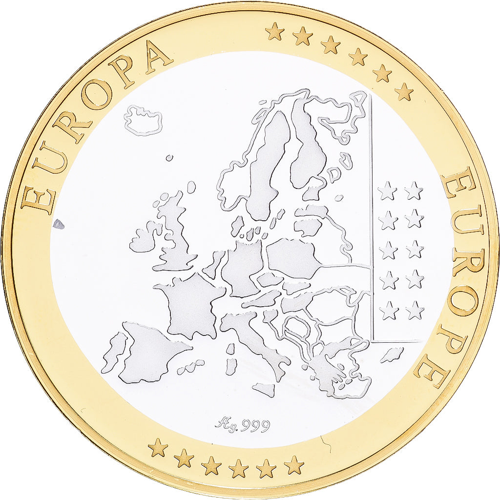 Italy, Medal, Europa, Silver, MS(65-70)