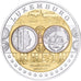 Lussemburgo, medaglia, Europa, Argento, FDC