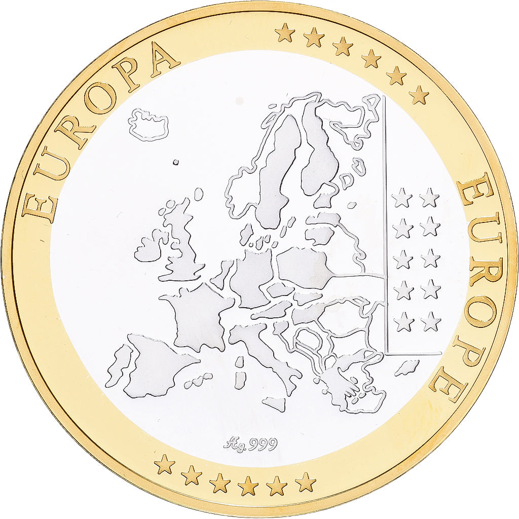Luxemburg, Medaille, Europa, Silber, STGL