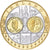 REPUBLIKA IRLANDII, medal, Europa, Srebro, MS(65-70)