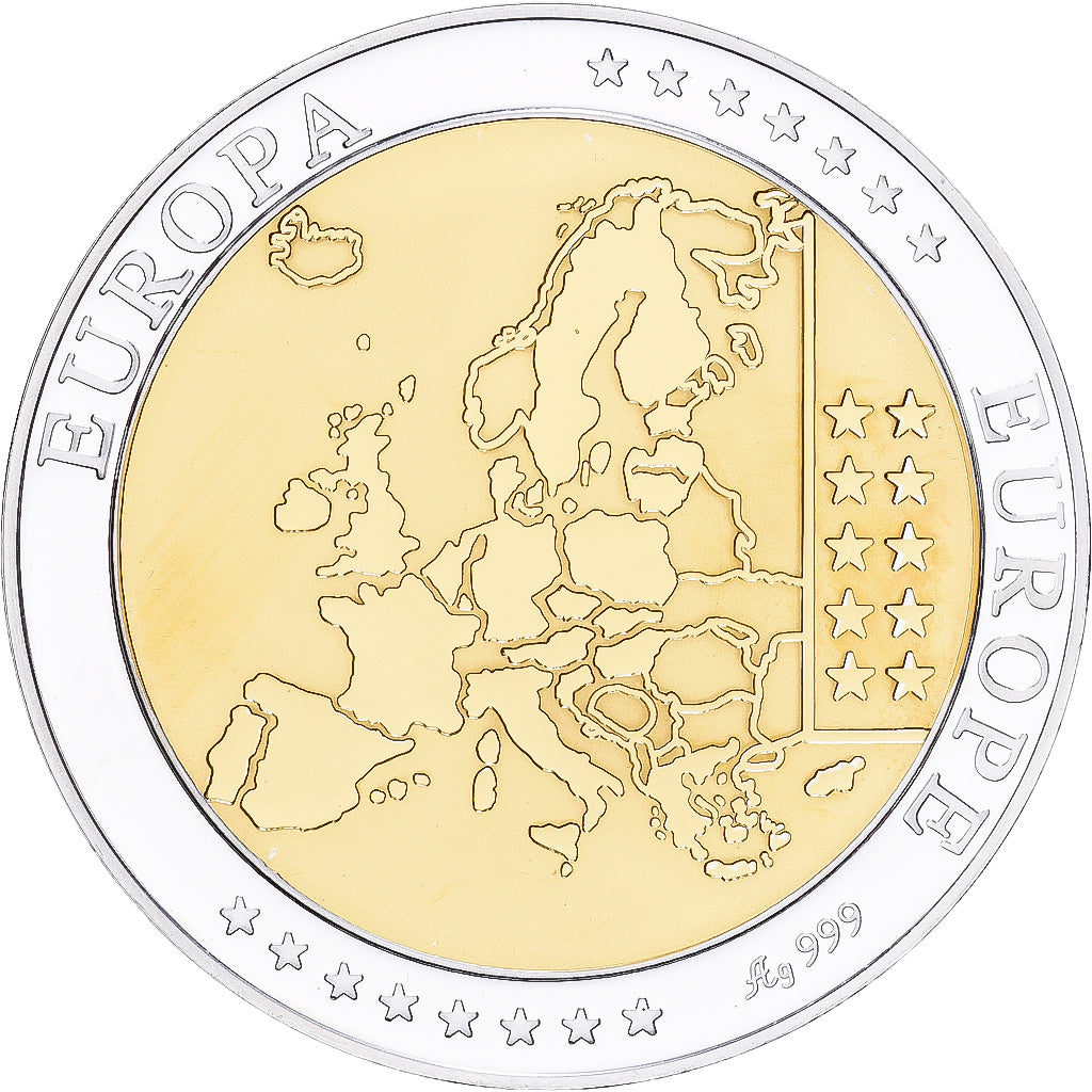 Finland, Medal, Europa, Silver, MS(65-70)