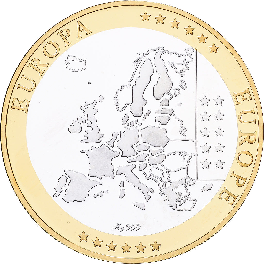 Eslovaquia, medalla, Europa, Plata, FDC