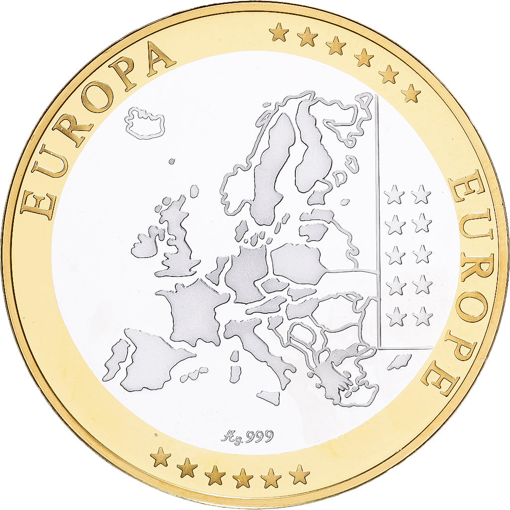 Slowenien, Medaille, Europa, Silber, STGL