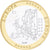 France, Médaille, Europa, Argent, FDC