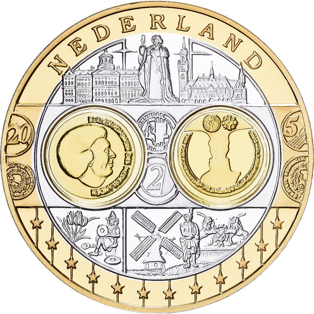 Niederlande, Medaille, Europa, Silber, STGL