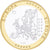 Cypr, medal, Europa, Srebro, MS(65-70)