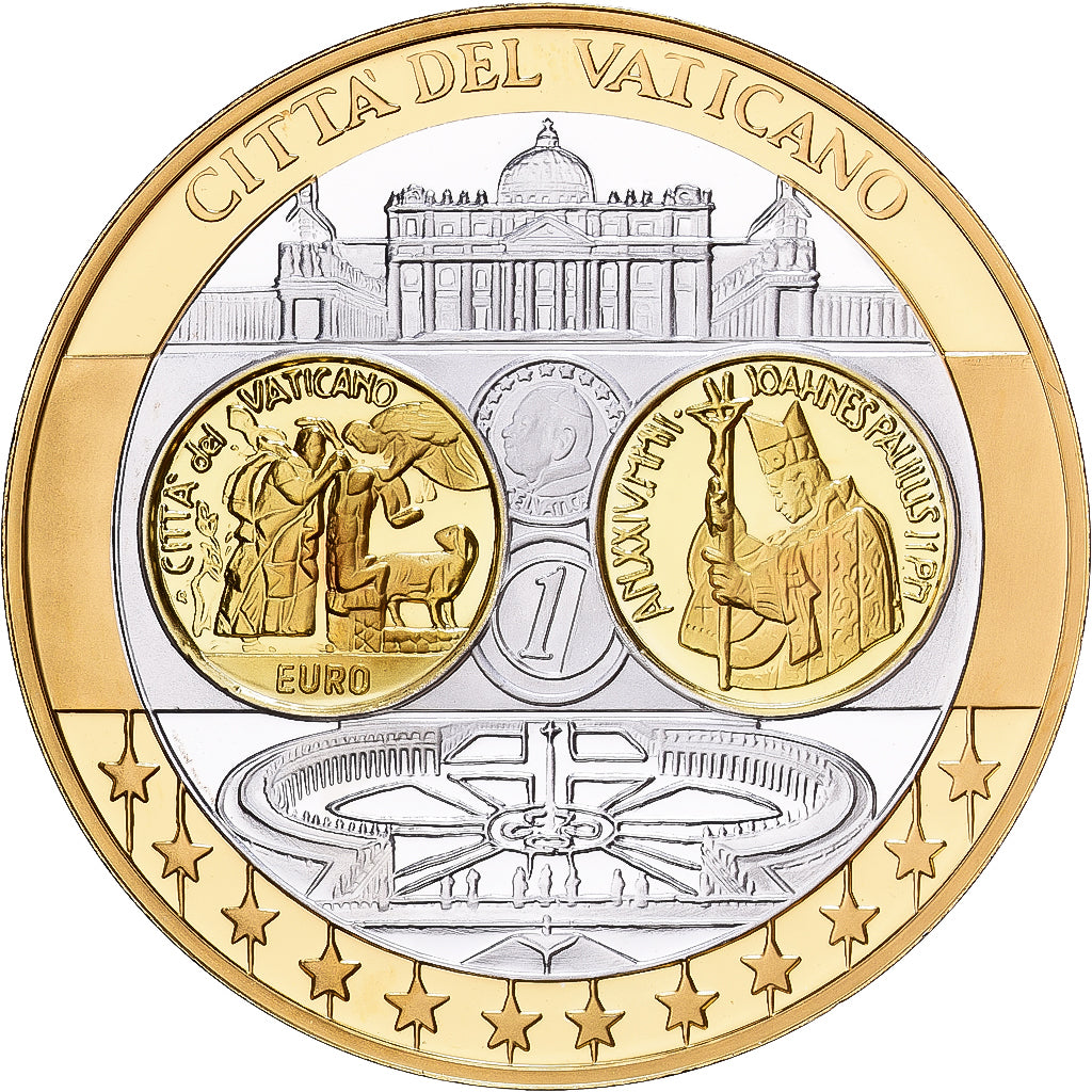 Vaticaanstad, Medaille, Europa, Zilver, FDC