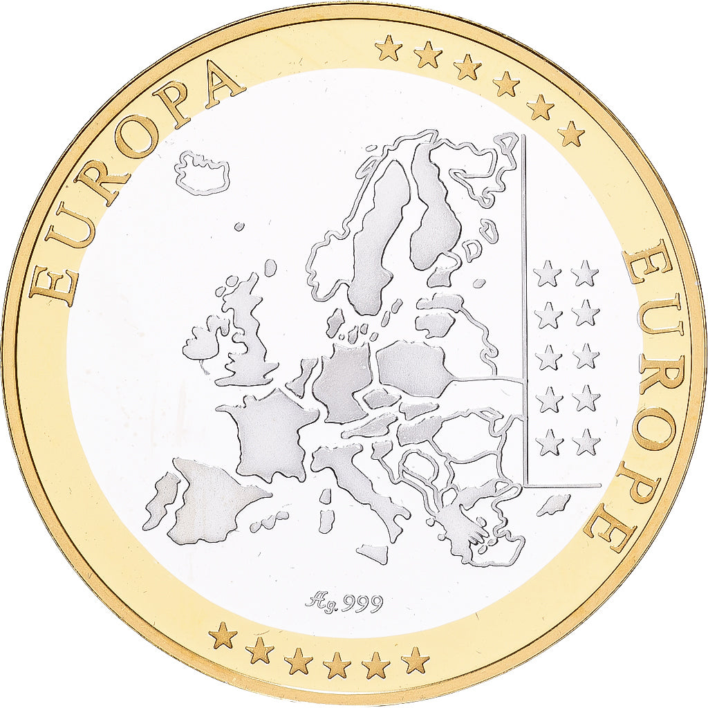 Monaco, Medaille, Europa, Silber, STGL