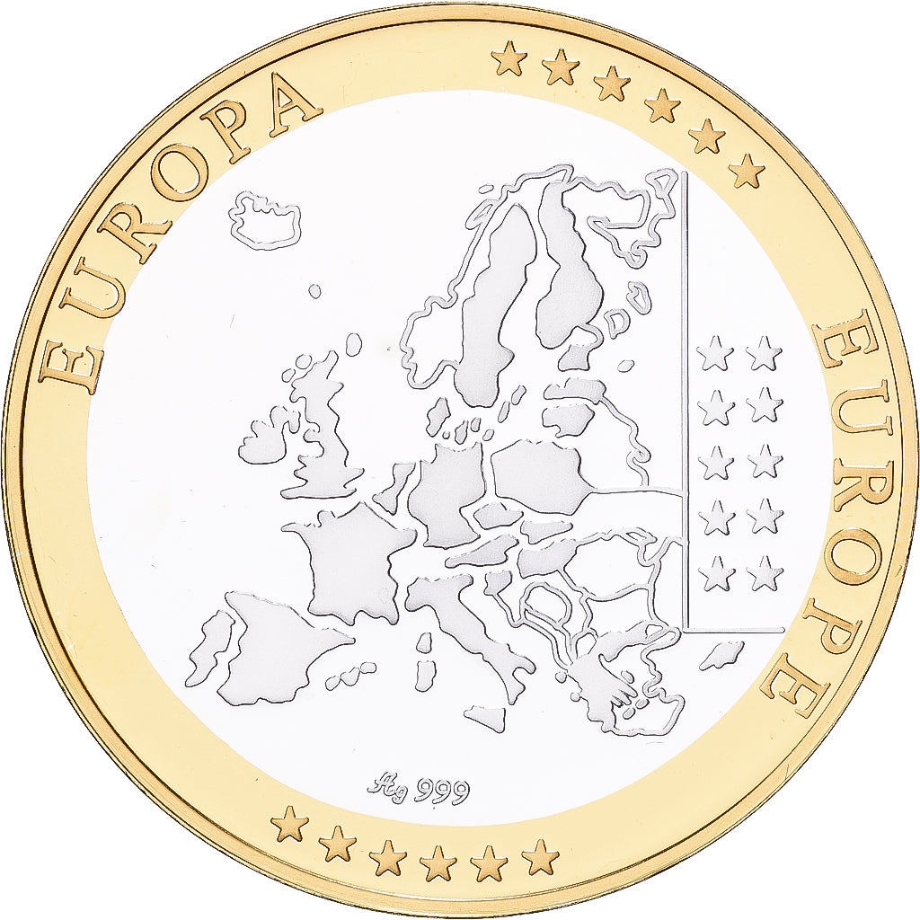 Monaco, Médaille, Europa, Argent, FDC