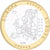 Monaco, Médaille, Europa, Argent, FDC