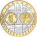 REPUBLIKA IRLANDII, medal, Europa, Srebro, MS(65-70)