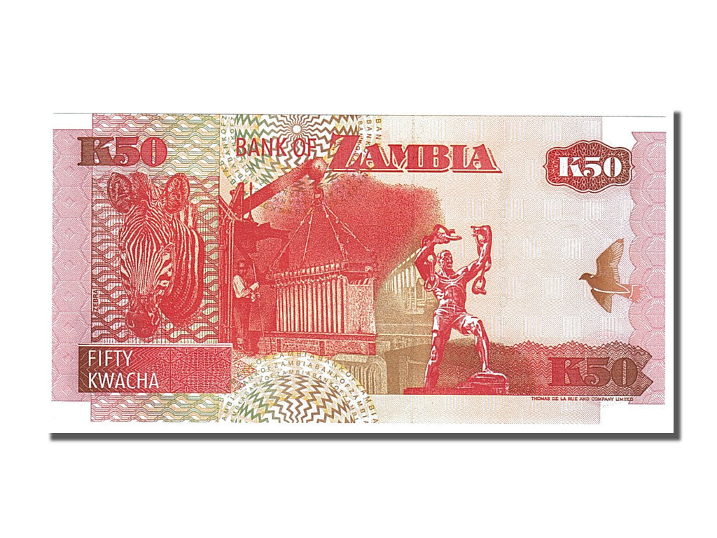 Banknote, Zambia, 50 Kwacha, 1992, UNC(65-70)