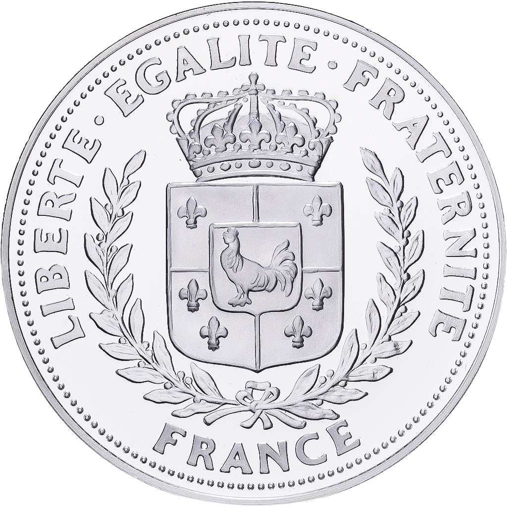 France, Medal, Nouveau Franc De Gaulle, Silver, MS(65-70)