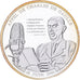 Francia, medalla, Charles de Gaulle, Vie et Héritage, Plata chapada en cobre