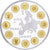 Francia, medalla, 10 Ans dans l'Europe, Copper Plated Silver, FDC