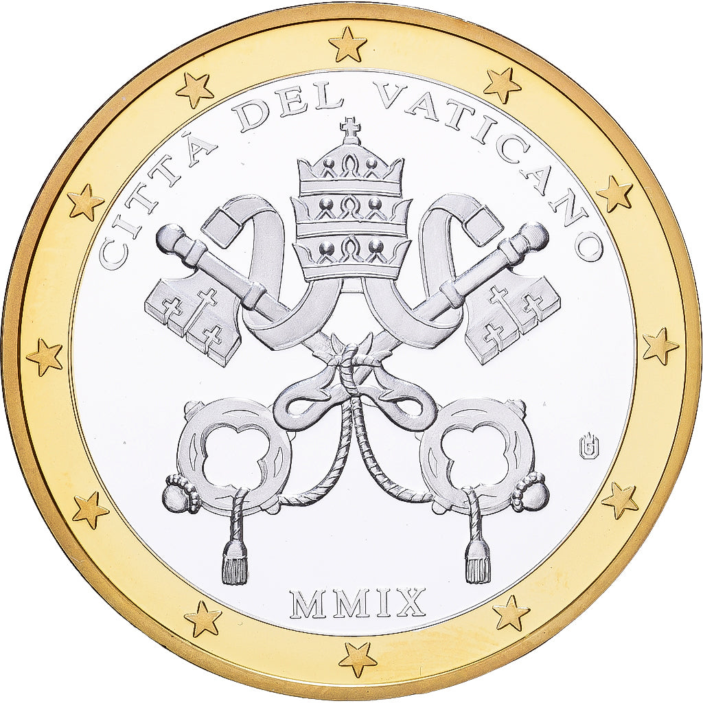 Vatican, Medal, Jean-paul Ier, 2009, Silver Plated Copper, MS(65-70)