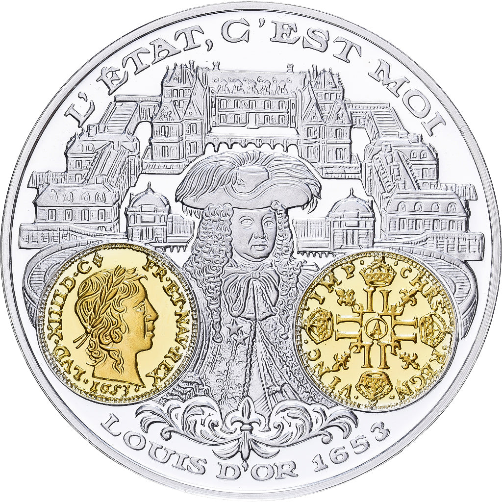 Frankrijk, Medaille, Histoire de la monnaie Française, Louis d'or de Louis XIV