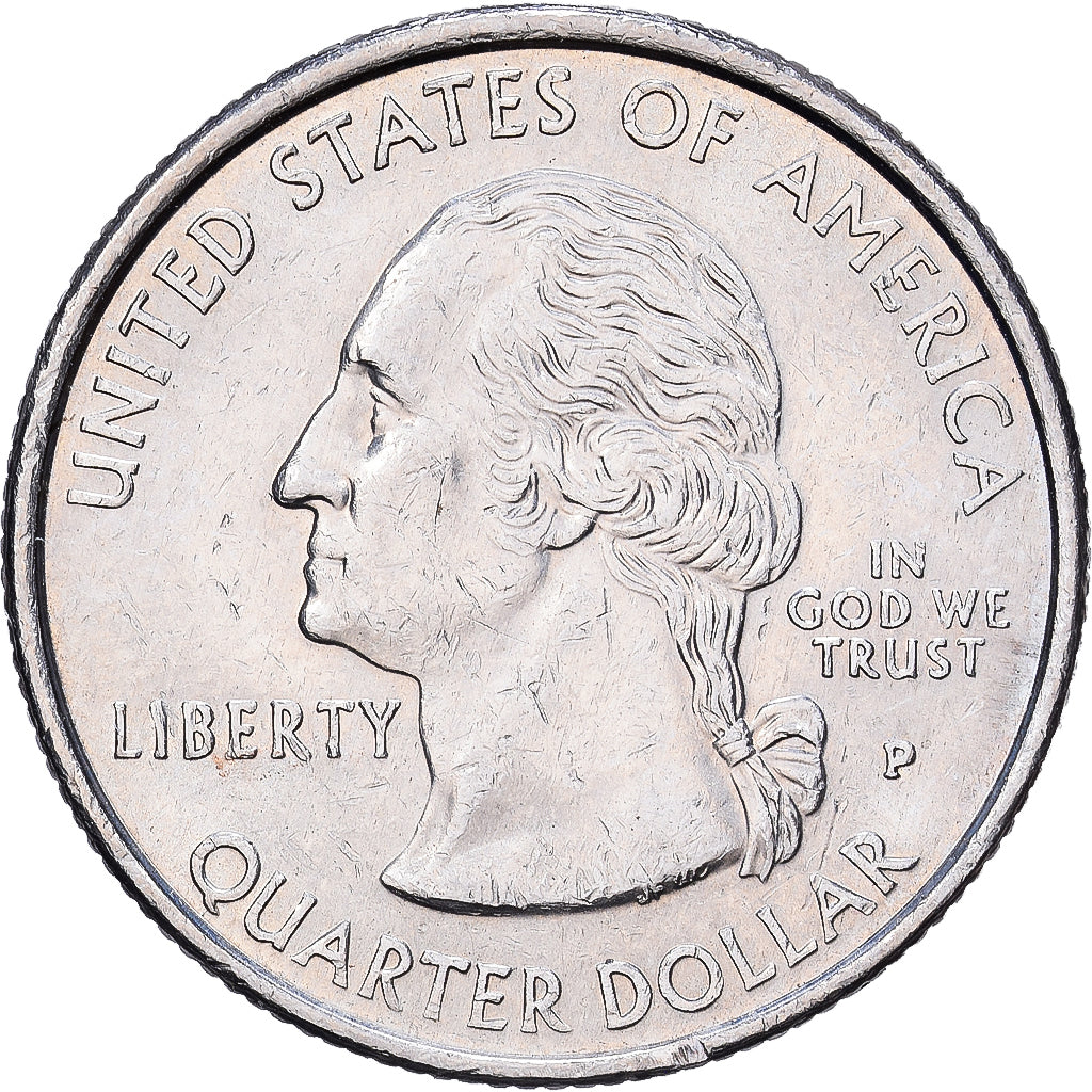 Estados Unidos, Quarter, Quarter Dollar, 1999, Philadelphia, NEW JERSEY, Cobre -