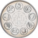Francja, medal, Ecu Europa, Europe Assise, 1980, MDP, Miedź-Nikiel, Rodier