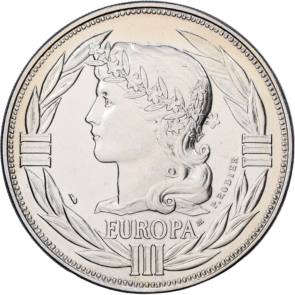 Francia, medalla, Ecu Europa, Marianne, 1986, MDP, Cobre - níquel, Rodier, FDC