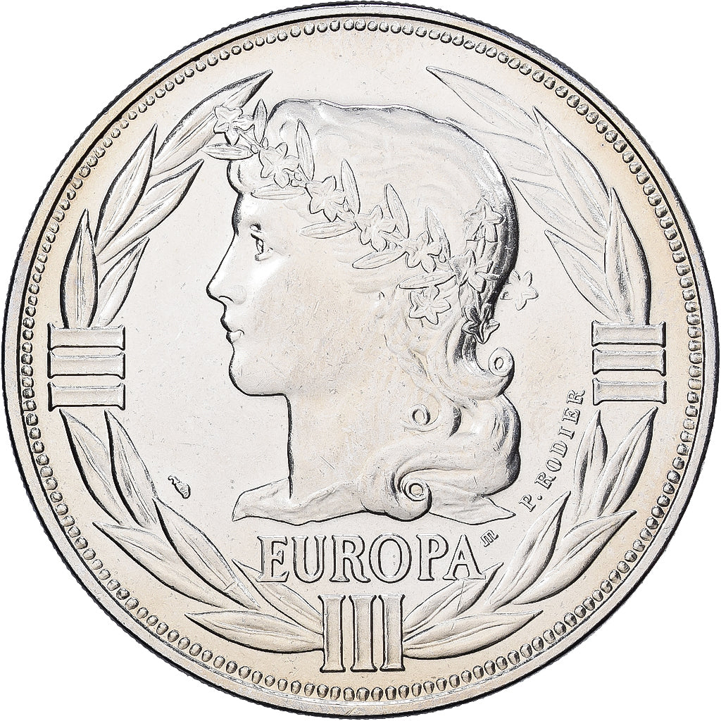 Frankreich, Medaille, Ecu Europa, Marianne, 1987, MDP, Kupfer-Nickel, Rodier