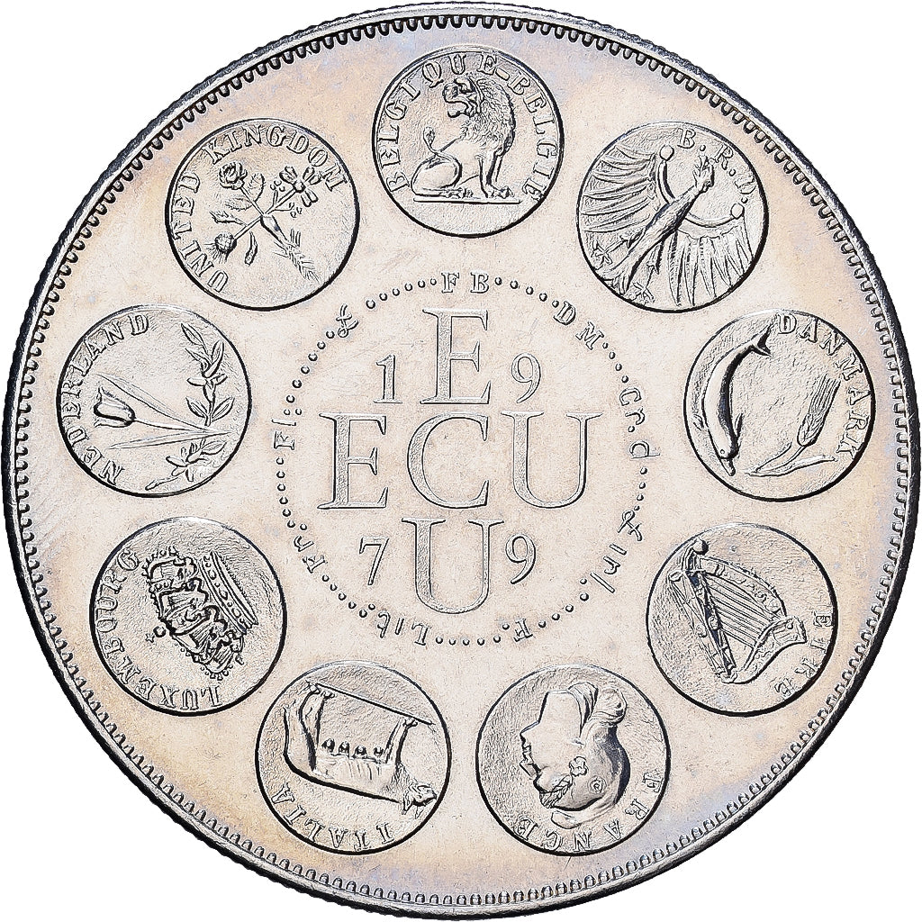 France, Médaille, Ecu Europa, 1979, Cupro-nickel, FDC, Rodier