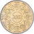 Francia, medaglia, L'Europe, Naissance de l'Euro Fiduciaire, 2002, Doratura in