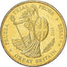 Great Britain, Medal, 50 C, Essai Trial, 2003, Copper-Nickel Gilt, MS(63)
