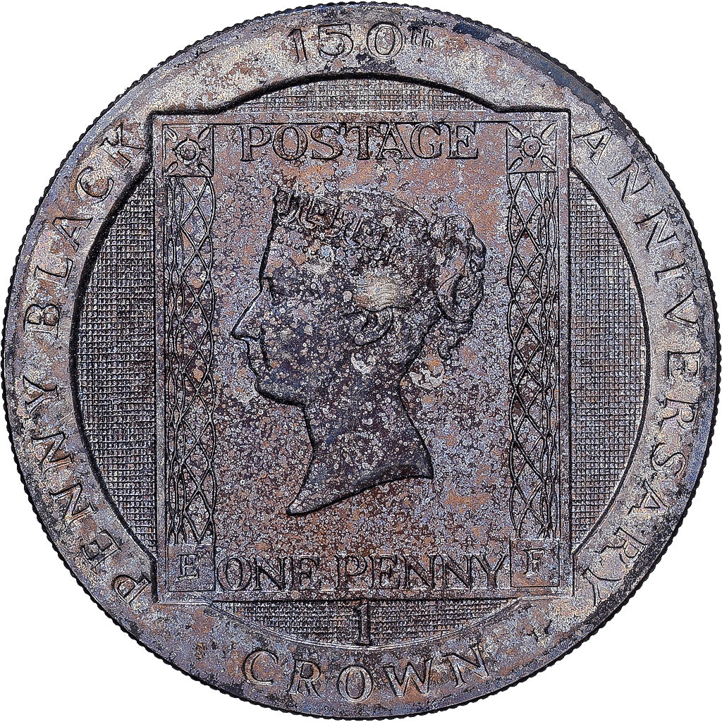 Isle of Man, Elizabeth II, Crown, 1990, Pobjoy Mint, Kupfer-Nickel, VZ, KM:267