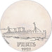 France, Medal, Les Grands Transatlantiques, Paris, Copper-nickel, C. Gondard