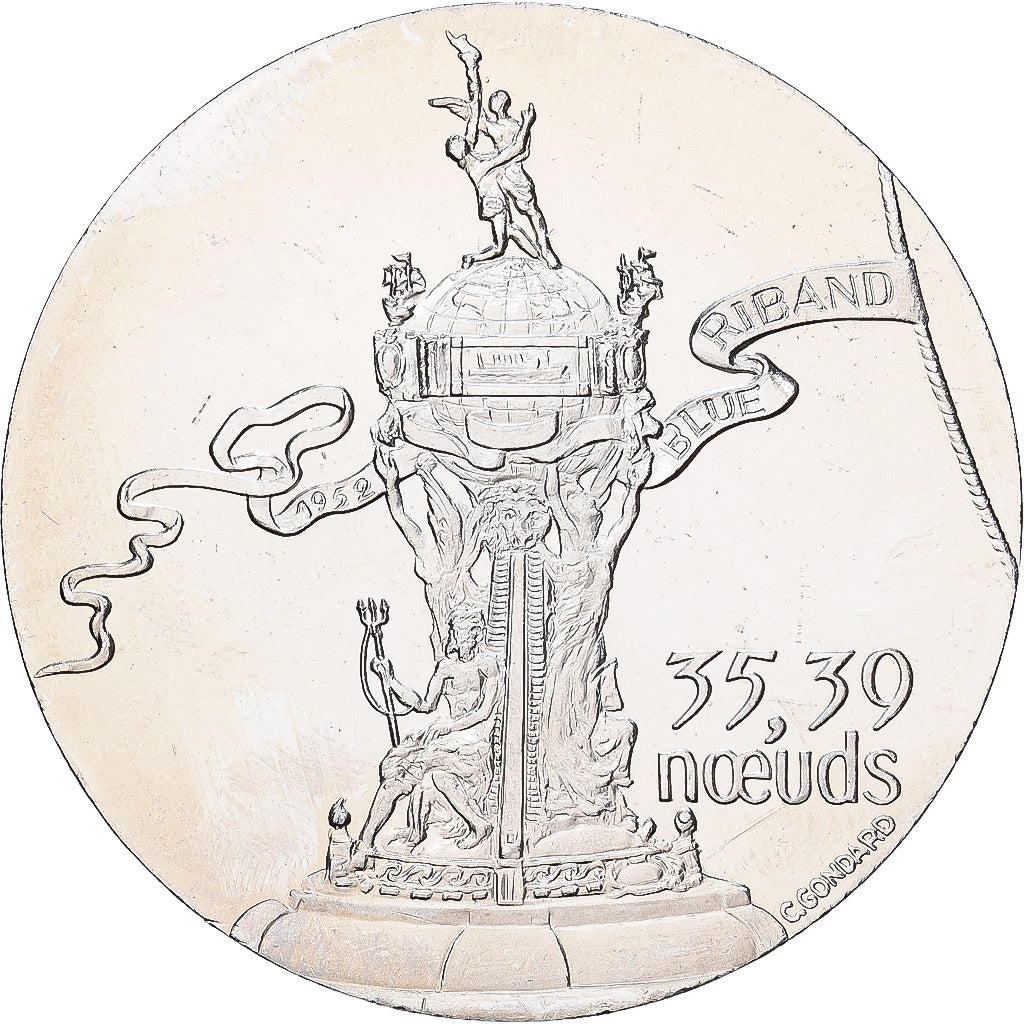 Frankreich, Medaille, Compagnie Générale Transatlantique, United States