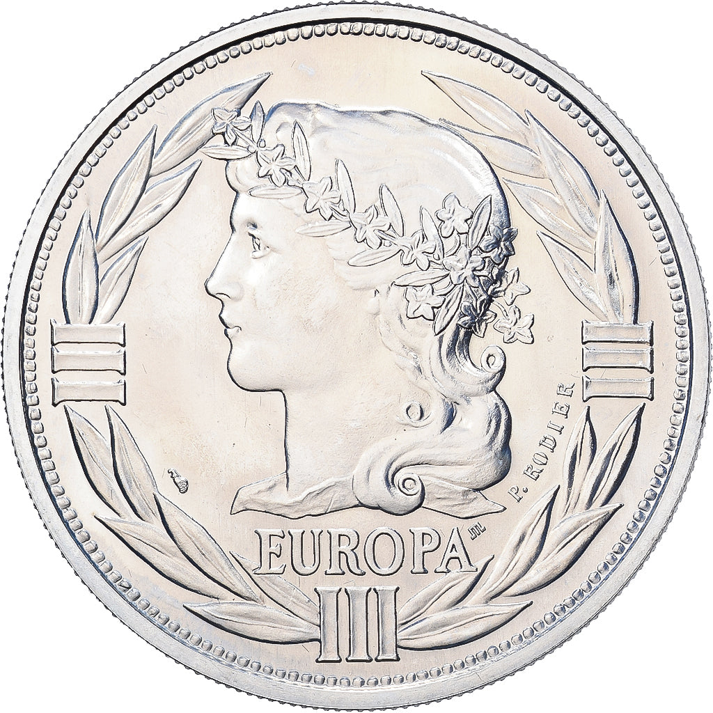 France, Medal, Ecu Europa, Marianne, 1992, Copper-nickel, Rodier, MS(65-70)