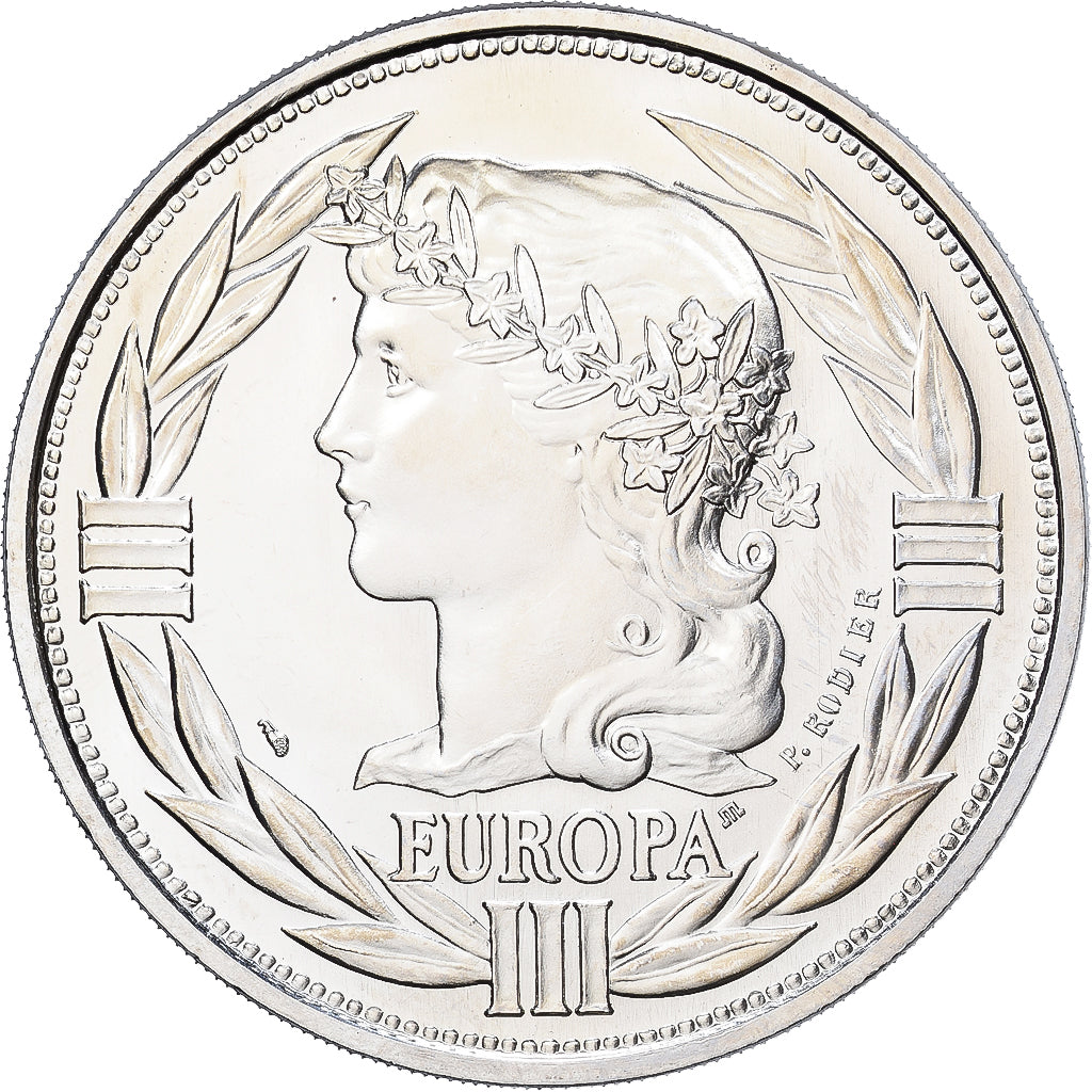 France, Medal, Ecu Europa, Marianne, 1989, Copper-nickel, Rodier, MS(65-70)