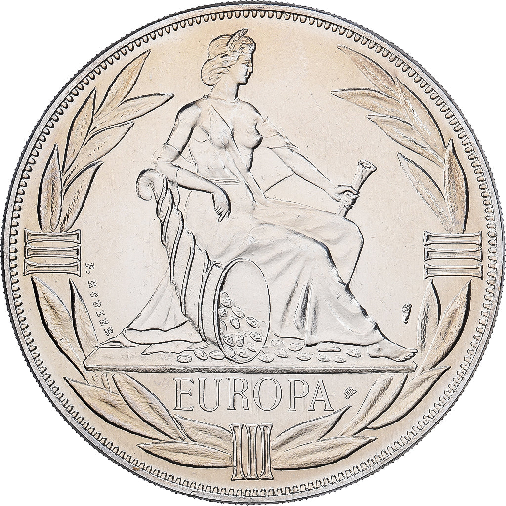 Frankreich, Medaille, Ecu Europa, Europe Assise, 1984, Kupfer-Nickel, Rodier