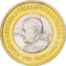 Vatican, Benedict XVI, 1 Euro, Trial, 2007, Waldaschaff, Bi-Metallic, MS(65-70)