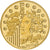 Frankrijk, 5 Euro, Abbaye de Cluny, 2010, Goud, FDC