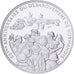 Francia, medalla, 65ème Anniversaire du Débarquement de Normandie, Plata, FDC