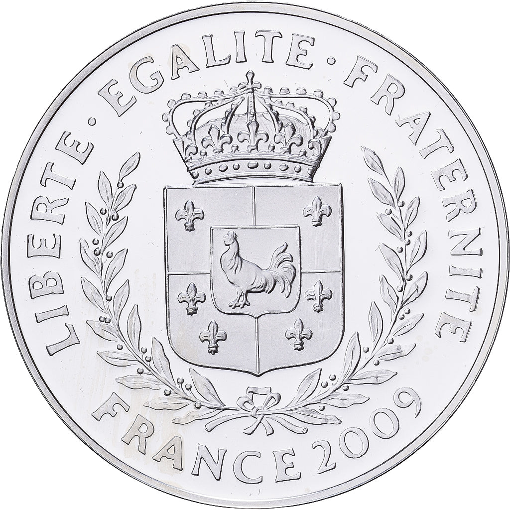 Francia, medalla, 65ème Anniversaire du Débarquement de Normandie, Plata, FDC