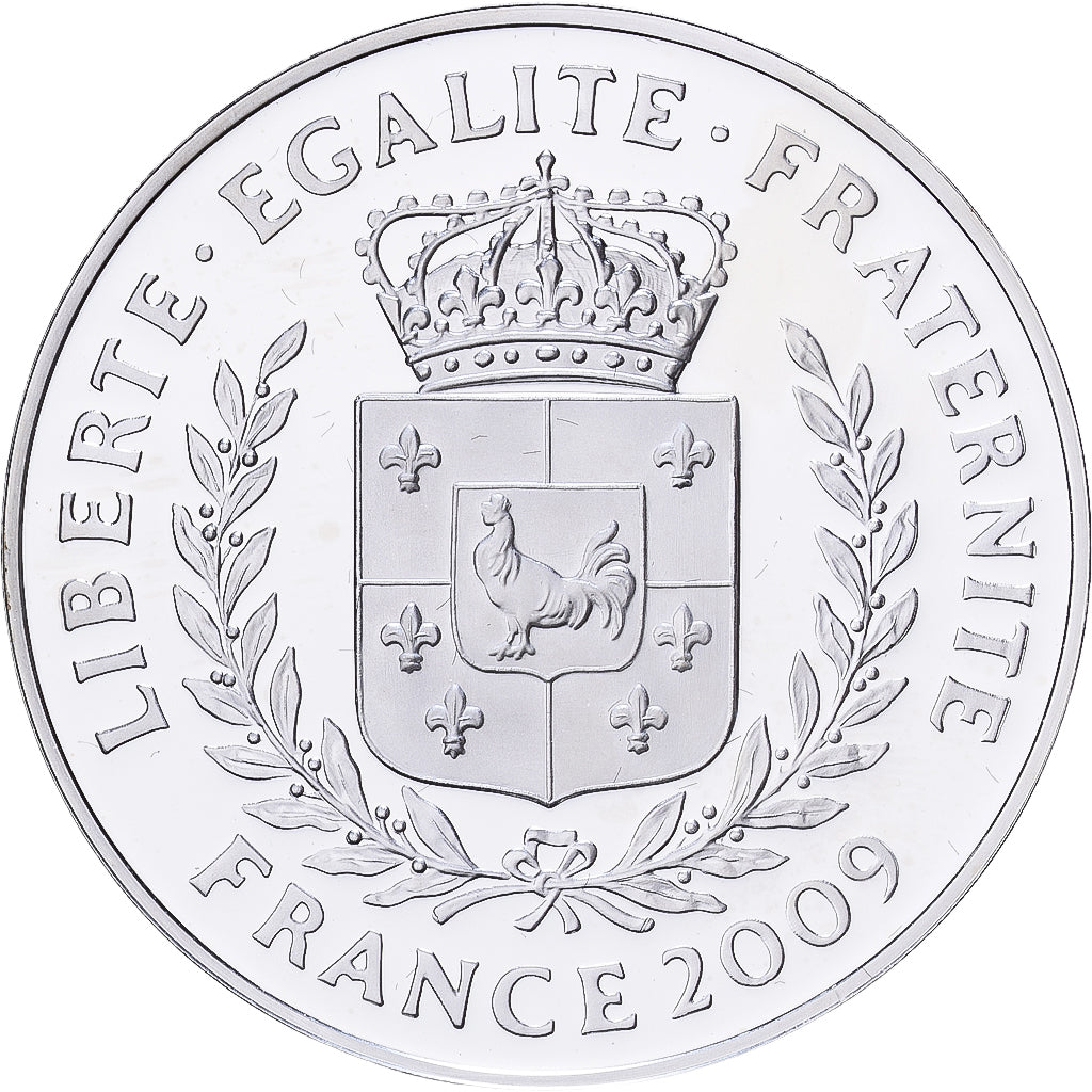 Francia, medalla, 65ème Anniversaire du Débarquement de Normandie, Plata, FDC