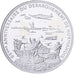 Francja, medal, 65ème Anniversaire du Débarquement de Normandie, Srebro