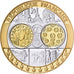 Francia, medaglia, Europa, Argento, FDC