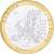 Francia, medalla, Europa, Plata, FDC