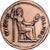 Frankreich, Medaille, Reproduction Monnaie Antique,  Tibère, Bronze, STGL