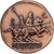 Frankreich, Medaille, Reproduction Monnaie Antique,  Néron, Bronze, STGL