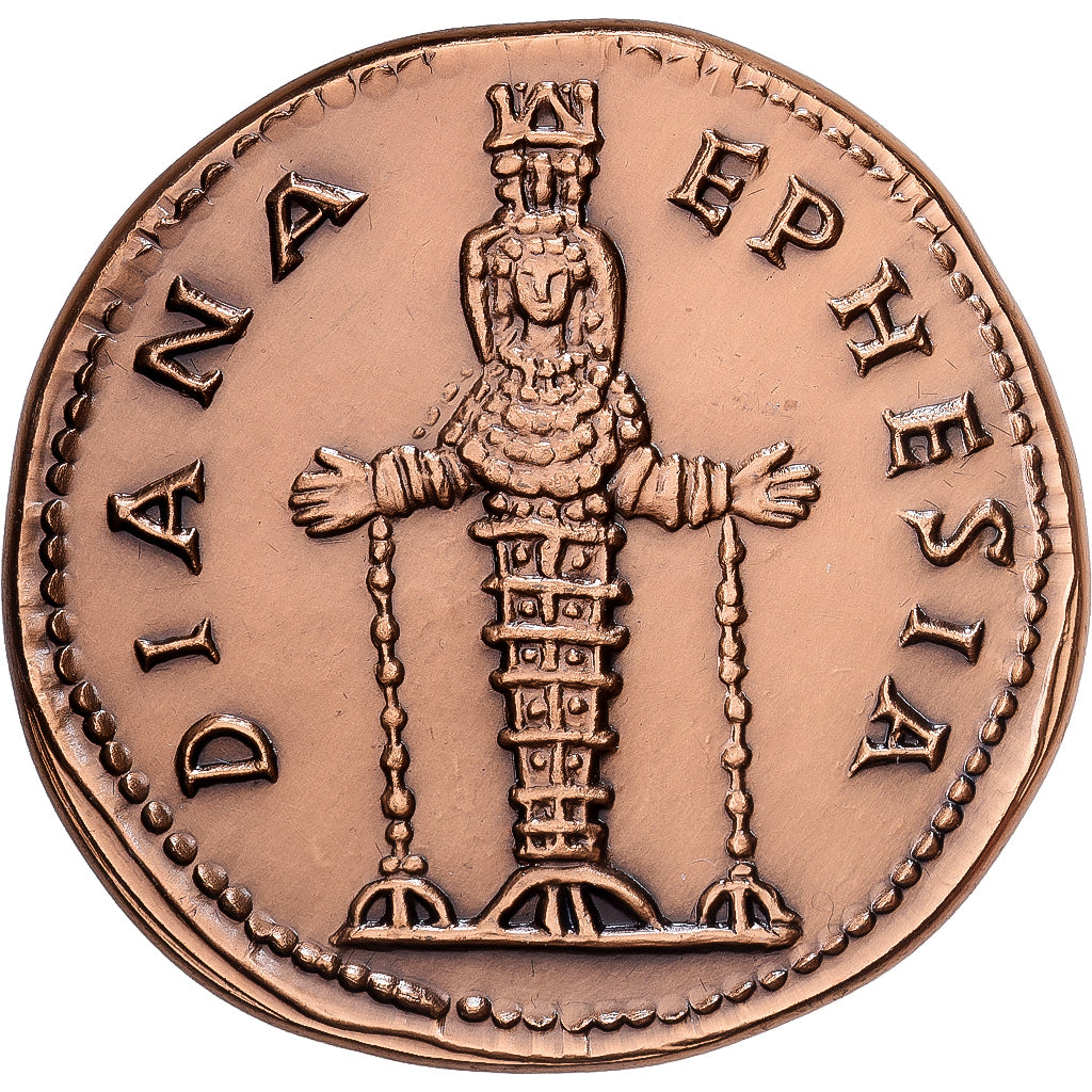 Frankrijk, Medaille, Reproduction Monnaie Antique,  Hadrien, Bronzen, FDC