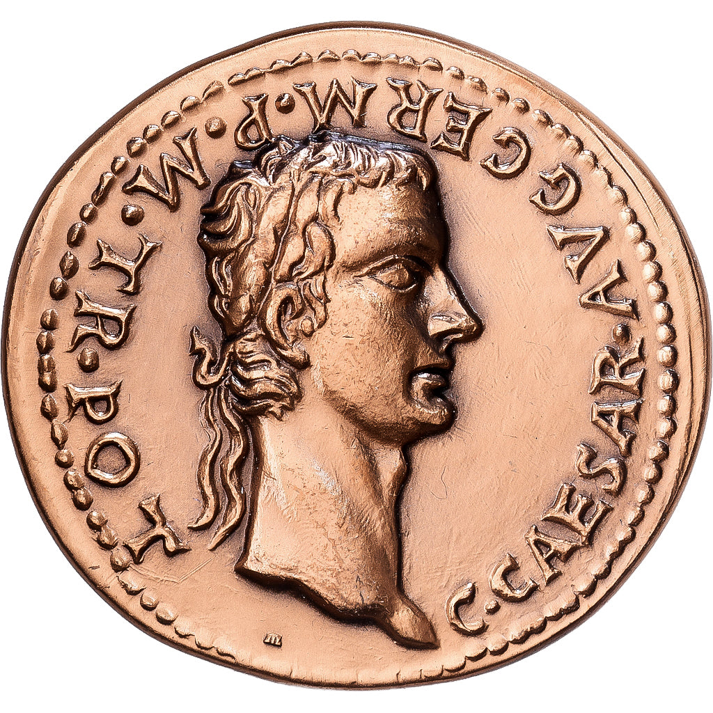 Frankreich, Medaille, Reproduction Monnaie Antique,  Agrippine, Bronze, STGL